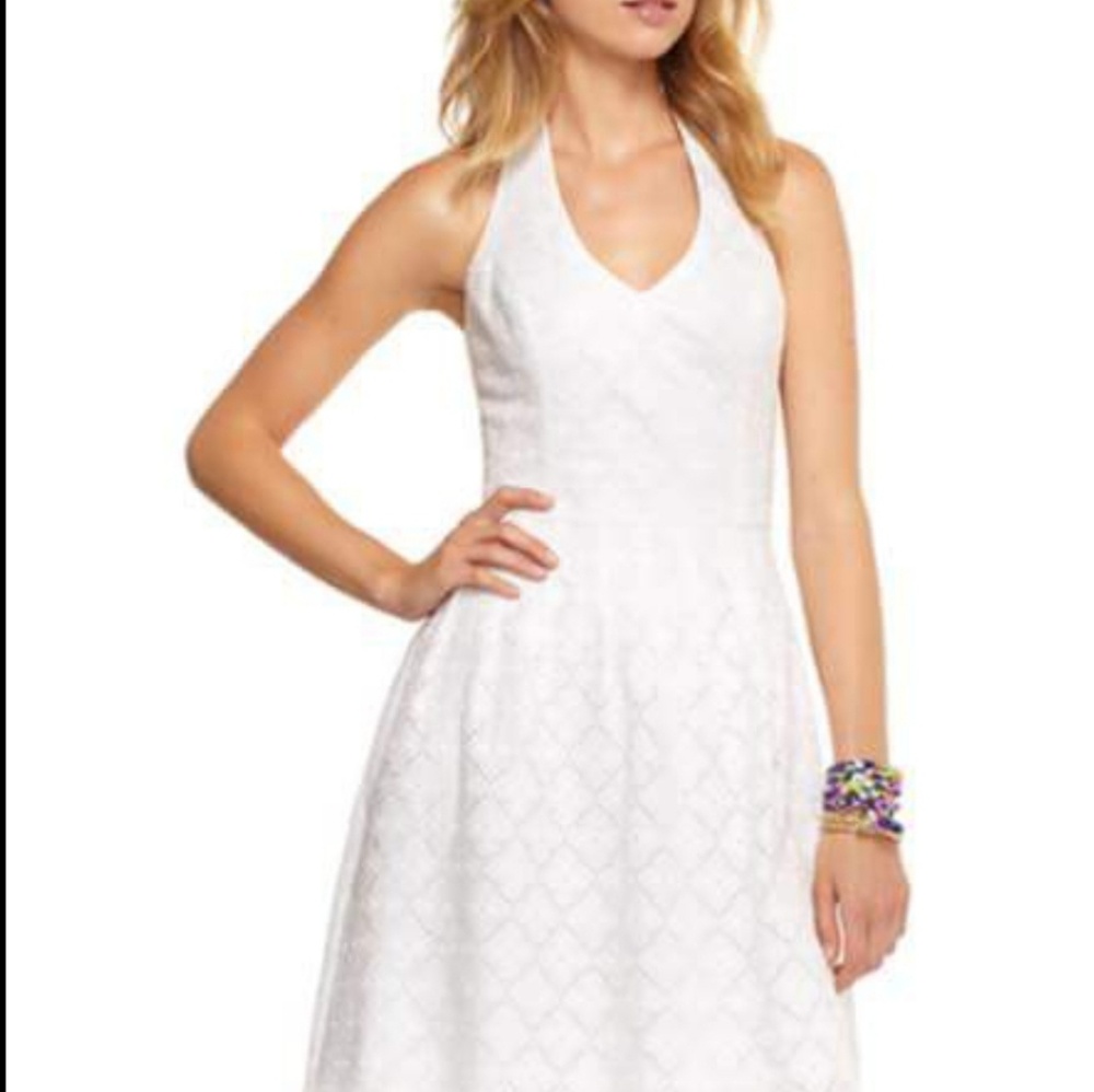 Lilly pulitzer  white lace dress size 00